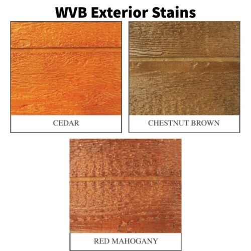 WVB Exterior Stain Chart