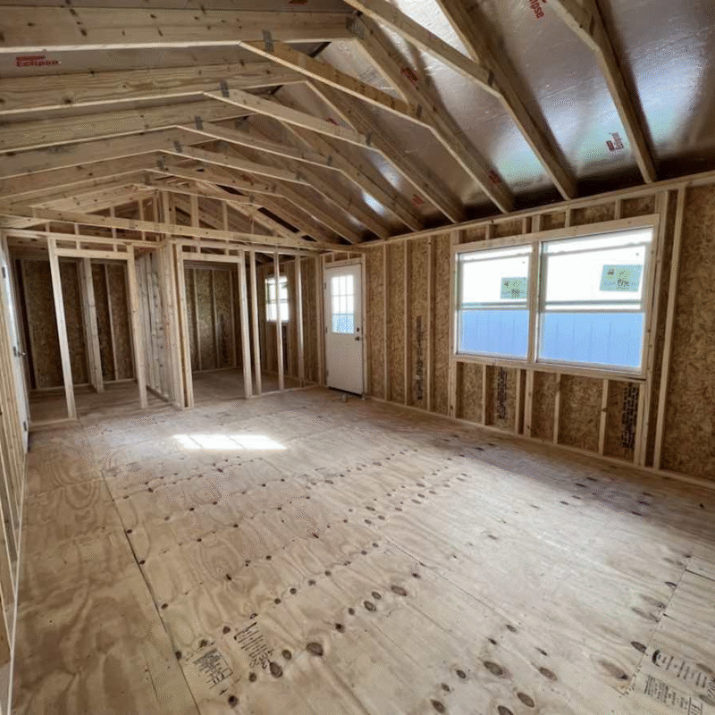 Wolf Valley partial interior under construction