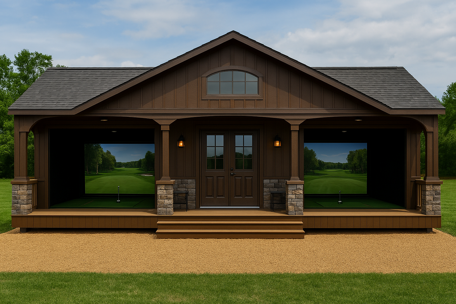 Players Pavilion concept render