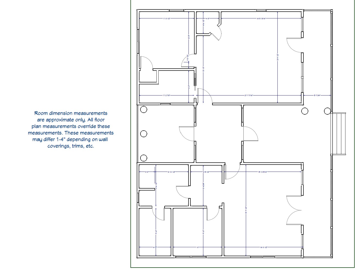 The Winchester floorplan
