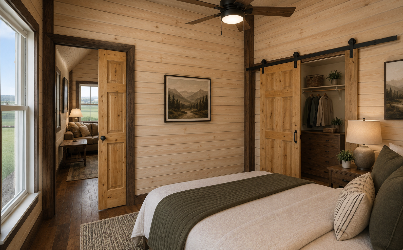 The Maverick bedroom