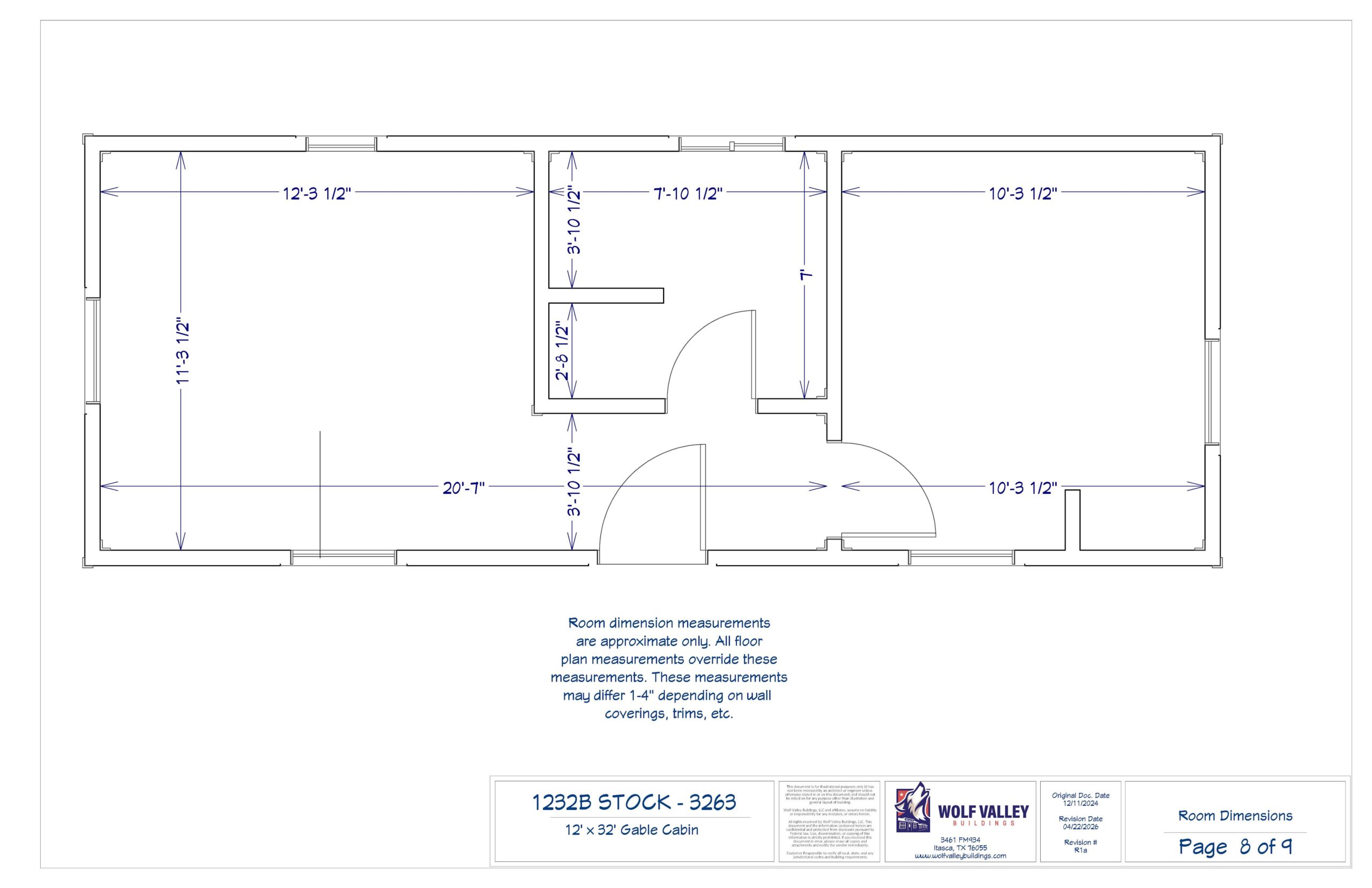 12x32 - 1bed-1bath Efficiency Cabin Model (384 sq.ft) - Image 18