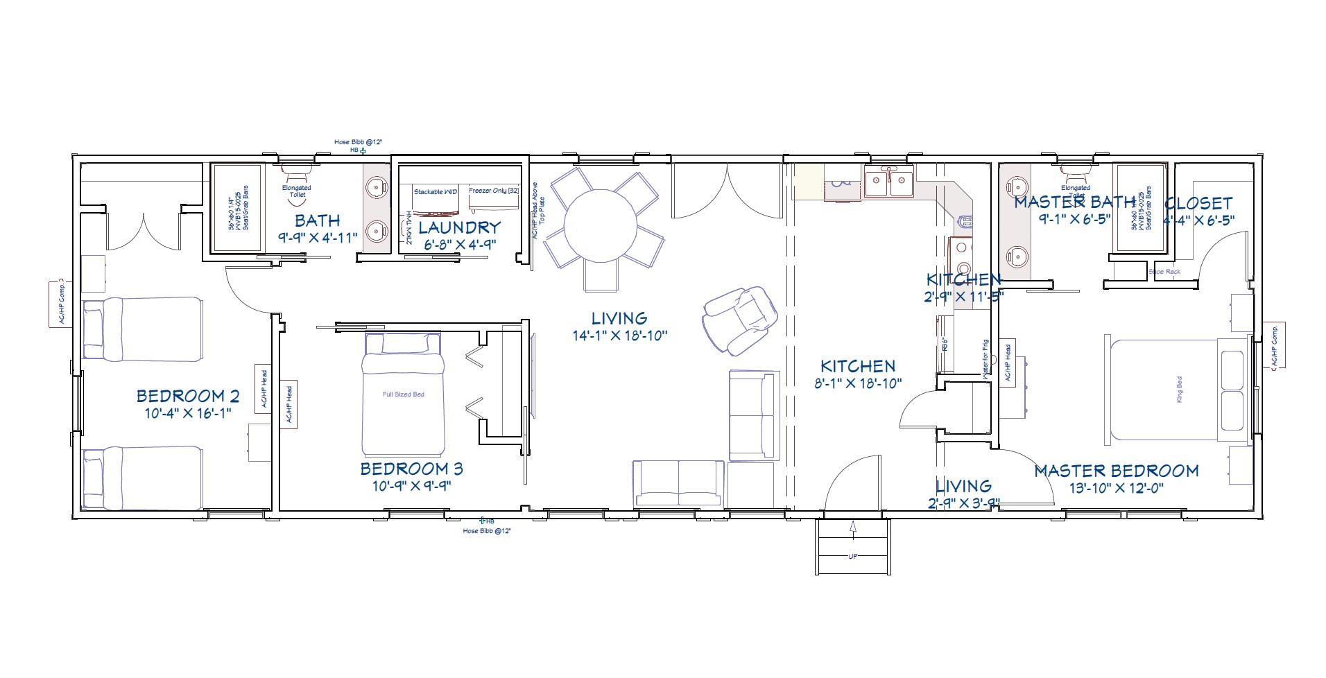 The Longhorn floorplan